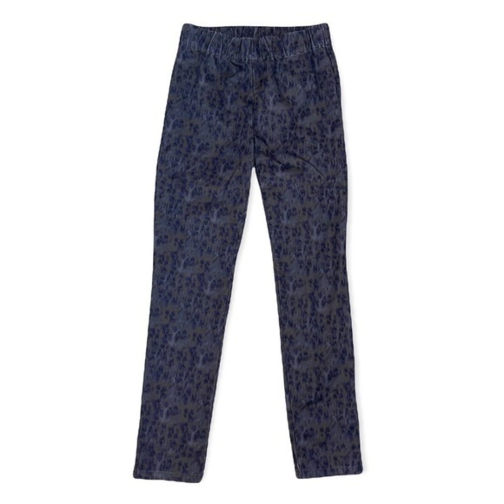 Soft Surroundings Midnight Blue Patterned Leggings - image 1